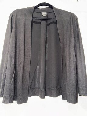 Covington Black Open-Front Women's Cardigan